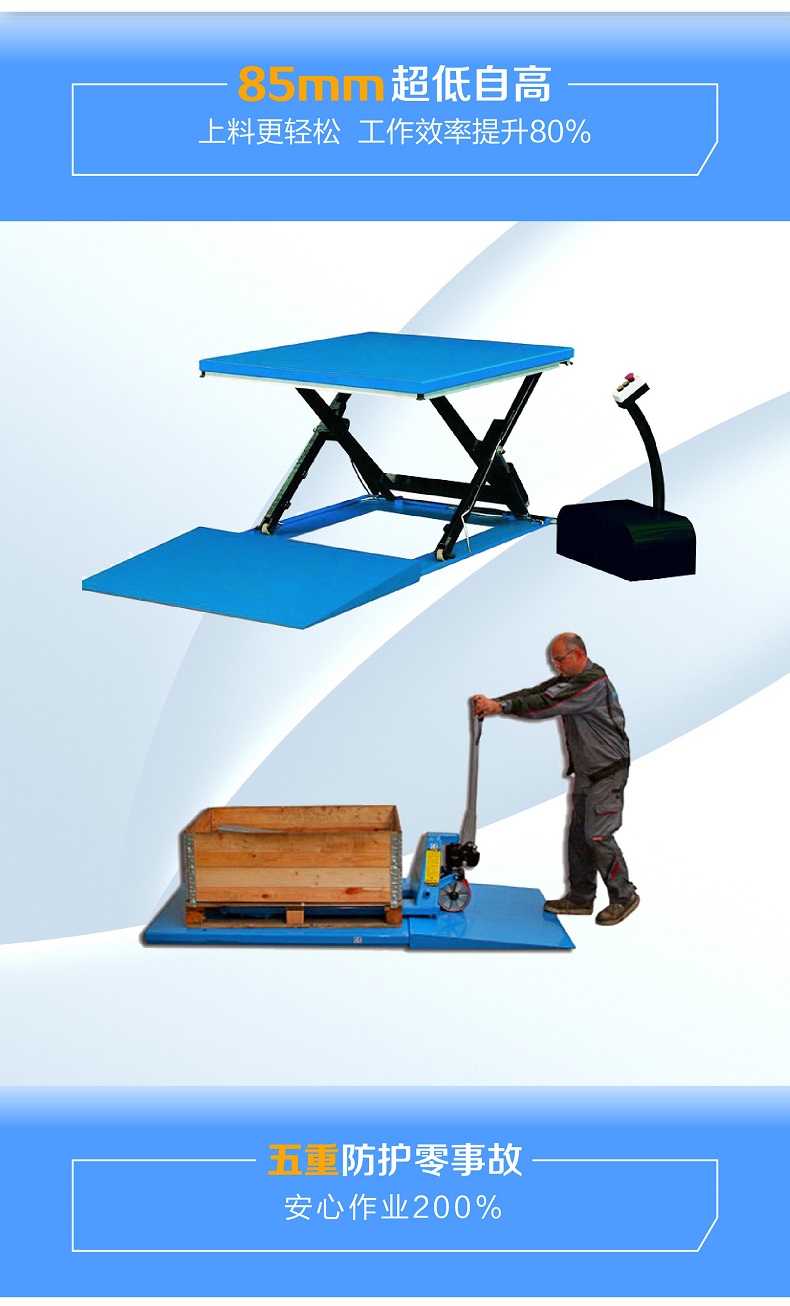 超低升降平臺