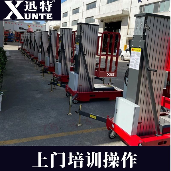 鋁合金式單桅升降機