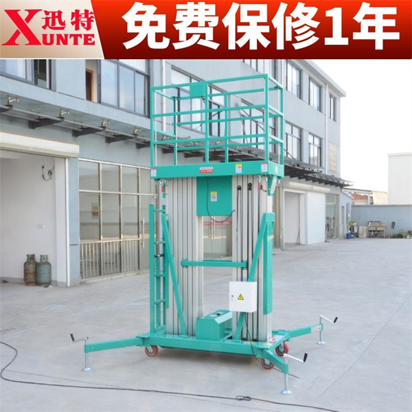 雙桅桿鋁合金升降機(jī)