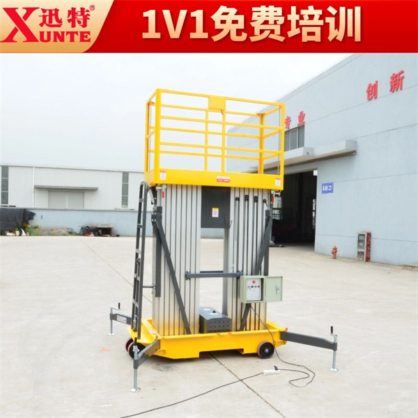 雙桅柱鋁合金升降機(jī)